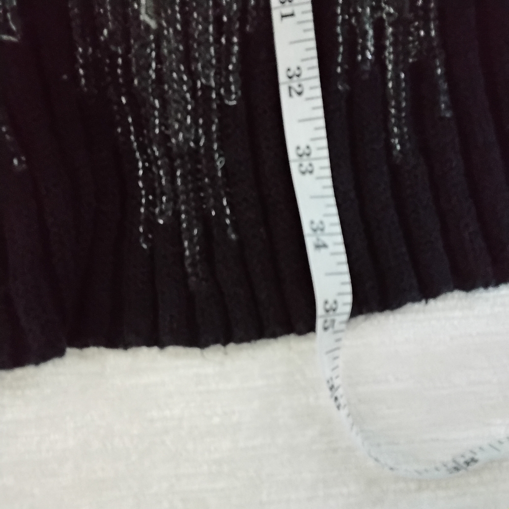 Chico's Black and Gray Cardigan Sweater - Picture 6 of 10